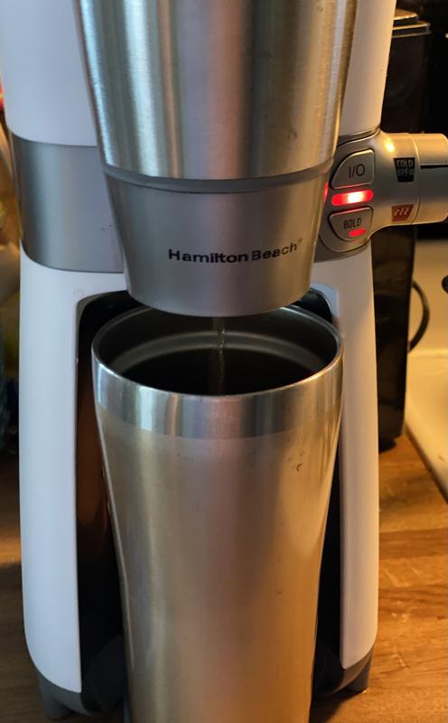 Hot brew larger size travel mug