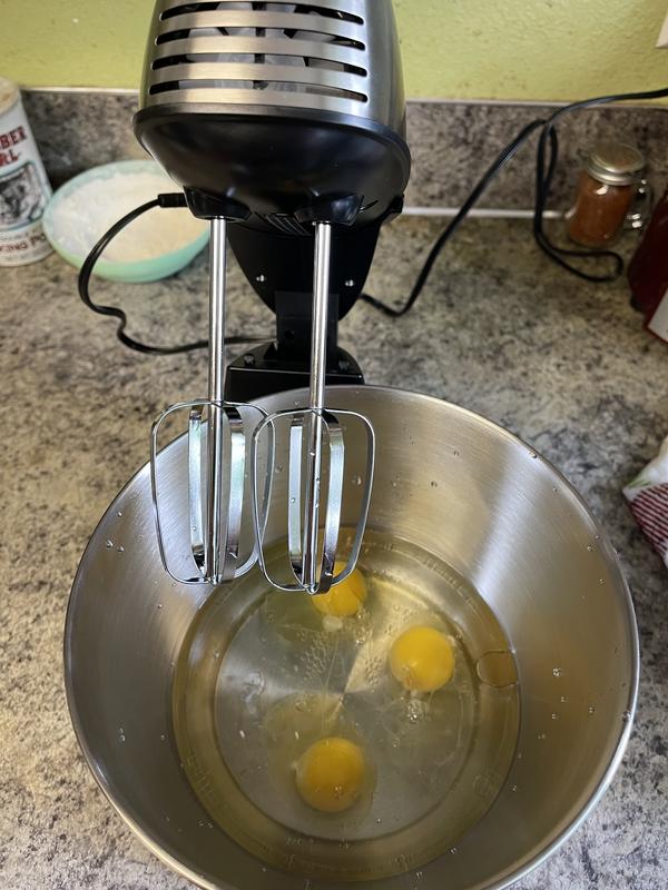 Hamilton Beach 6 Speed Classic Hand-Stand Mixer (64650) - Stainless Steel