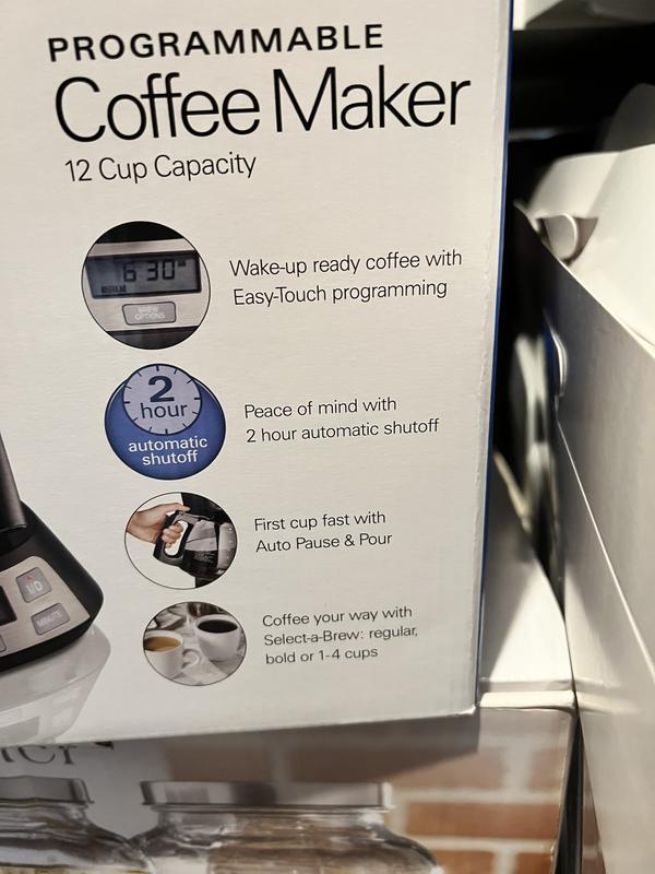 Hamilton Beach Works with Alexa Smart Coffee Maker, Programmable, 12 Cup  Capacity, review 