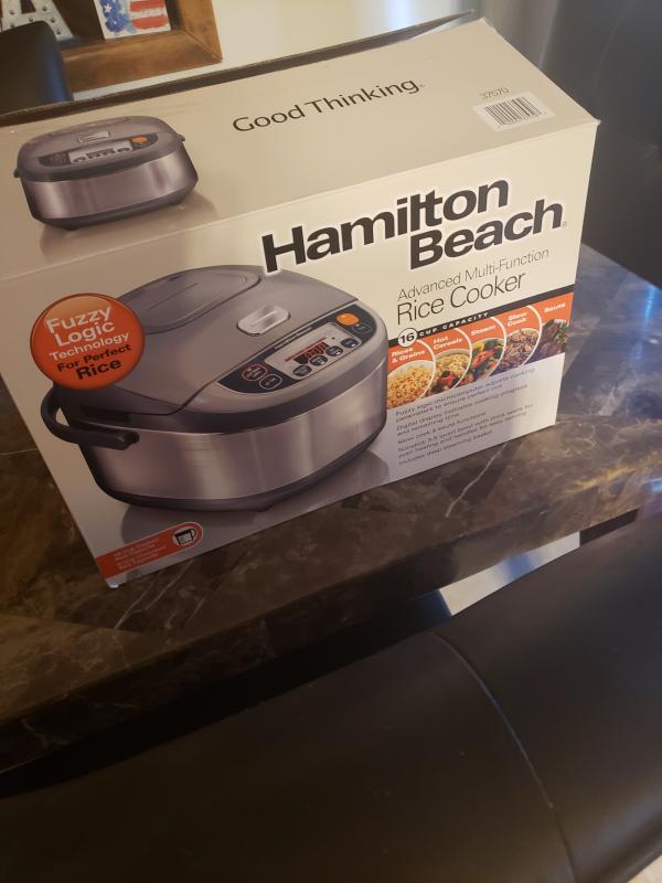 Hamilton Beach Advanced MultiFunction Rice Cooker Review atelier