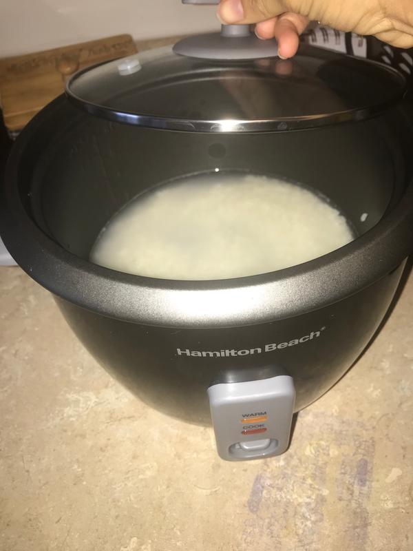 Rice before it’s cooked