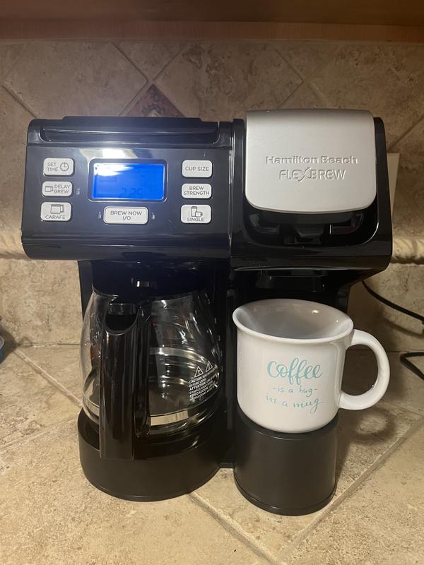 Hamilton Beach Flex Brew Single Serve Plus Deluxe Coffee MAKER