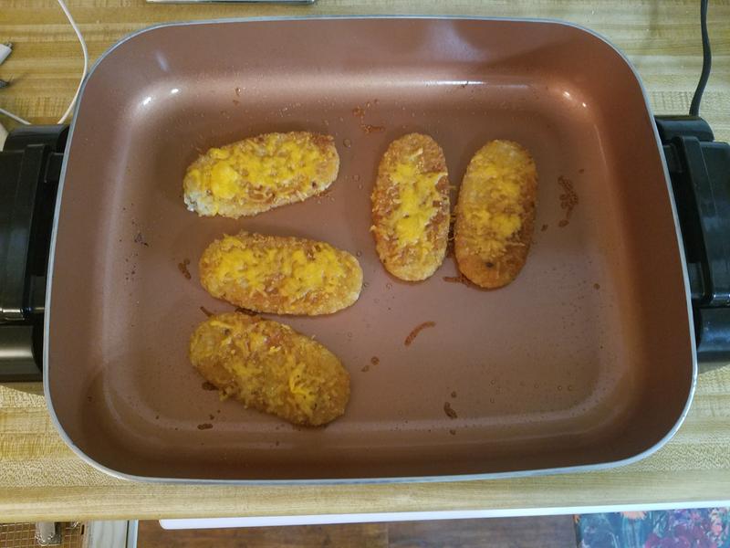 Even melted cheese doesn't stick!