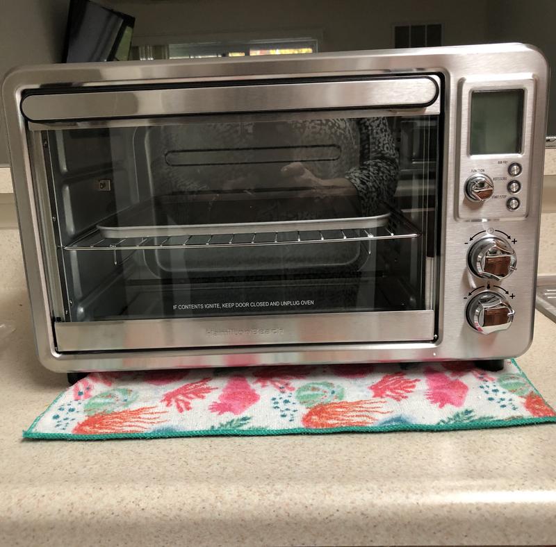 Hamilton Beach Sure-Crisp Air Fryer Toaster Oven,3 Rack ,1500 Watts., 4423