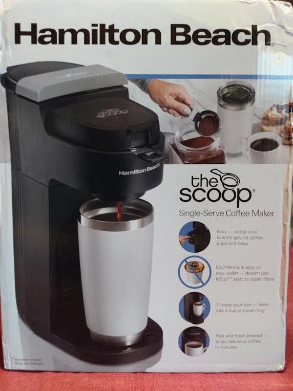 Hamilton Beach The Scoop Single Serve Coffee Maker