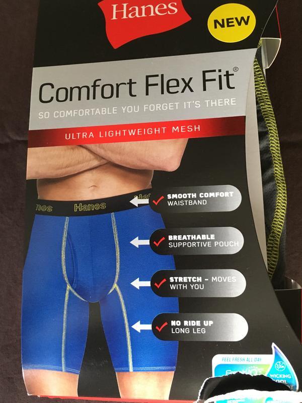 hanes comfort flex fit pouch