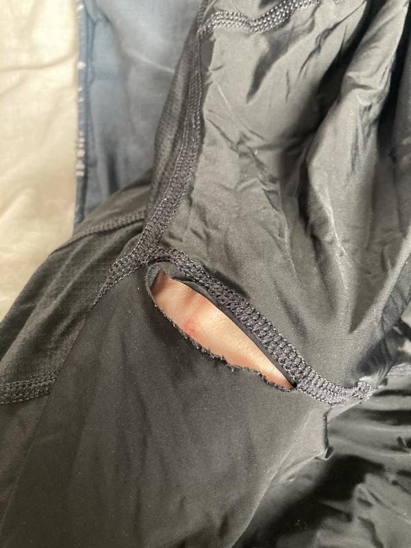 Tear in the underwear