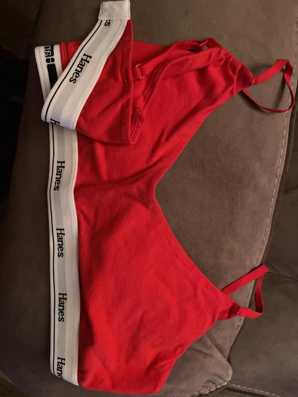 Red Scoop Neck version with clasp-style pictured