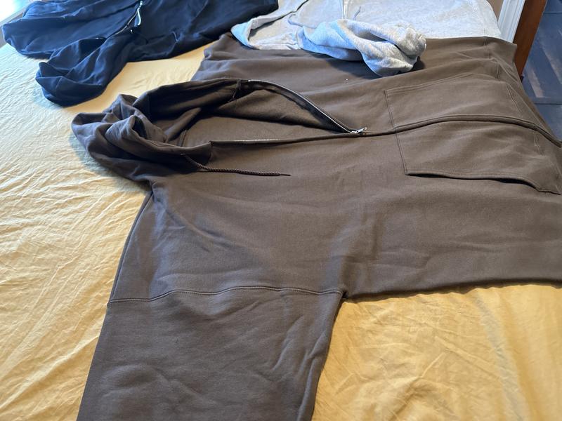 Fit for comfort zip up hoodies