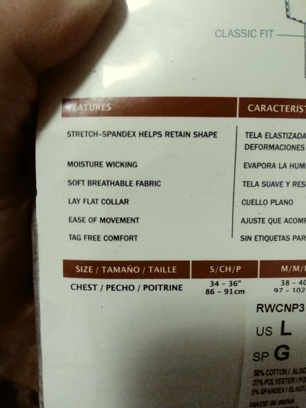 Specifications for men but for women too