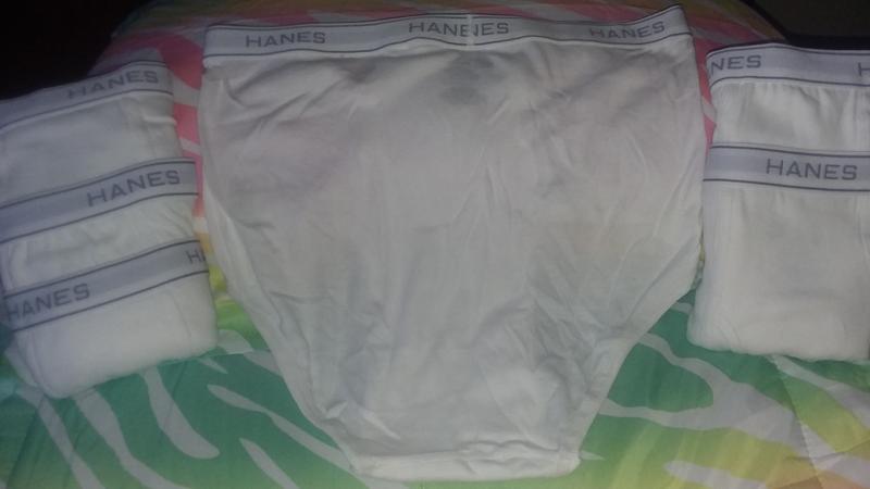 Customer photo for "Love these Hanes Men's Cotton Briefs..."