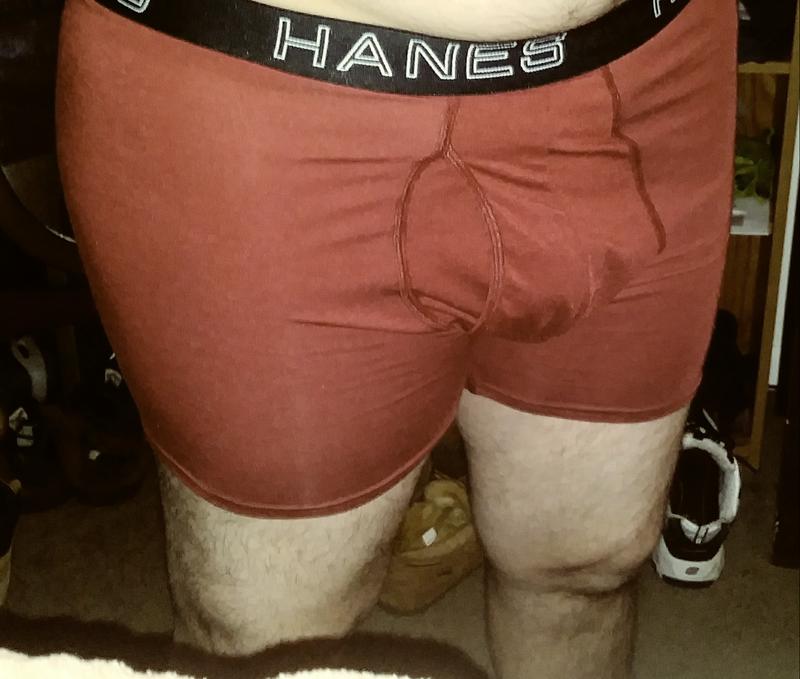 Hubby is his new favorite Hanes underwear