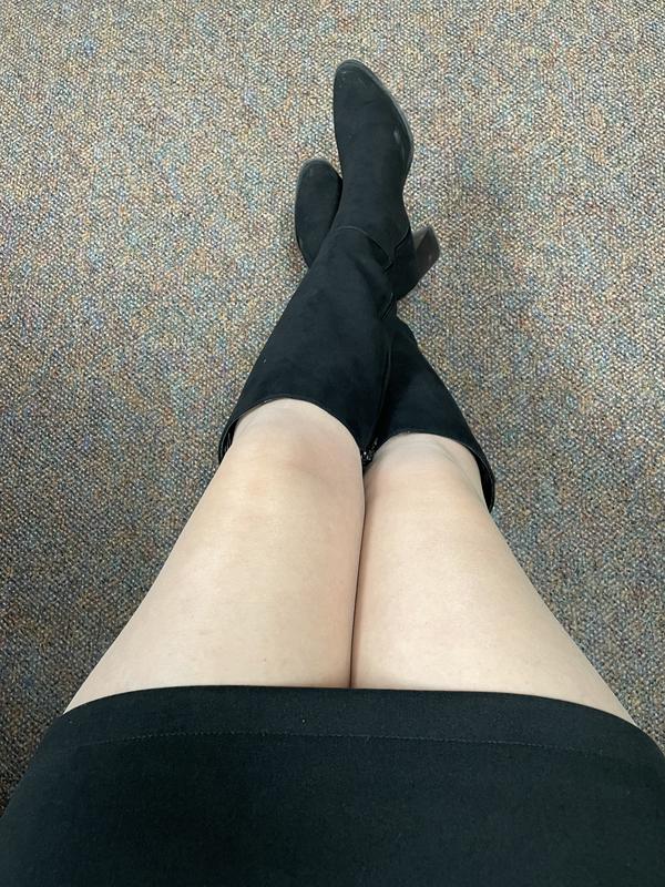 Perfect hosiery for a “bare leg” look.