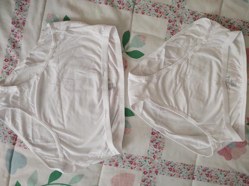 Hanes Women's No Ride Up Cotton Briefs, White, 6 Pack, Size 6