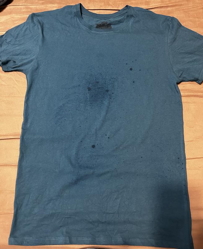 It got sprayed with a spray bottle.