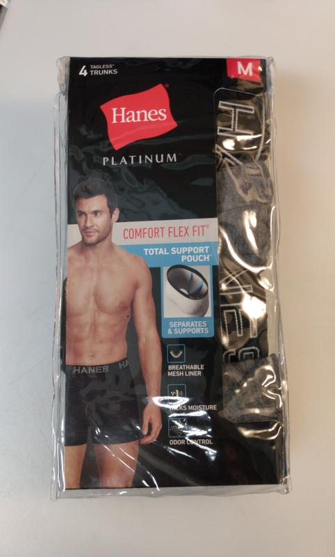 My hubby loves the new Hanes Platinum Comfort Flex Fix Boxer Briefs!