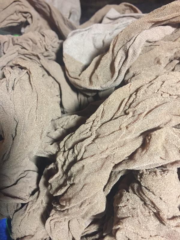 Brand new out of package, disgusting.