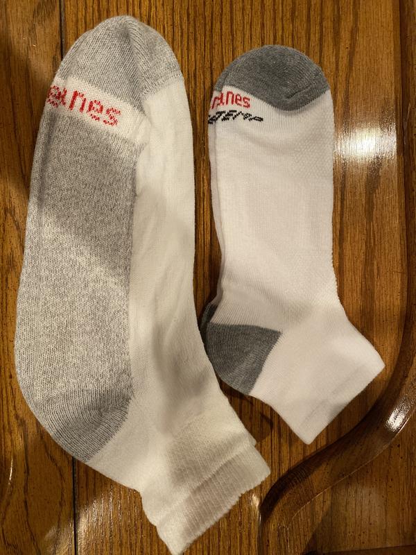 Hanes Men's Ankle Socks White 12 Pack, 6-12