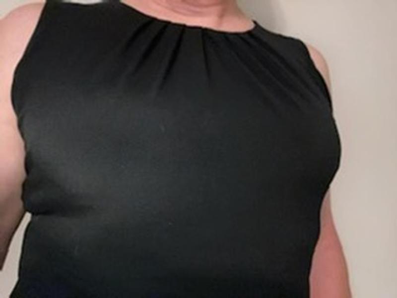 Very smooth under tighter sheer tops💕💗🥰