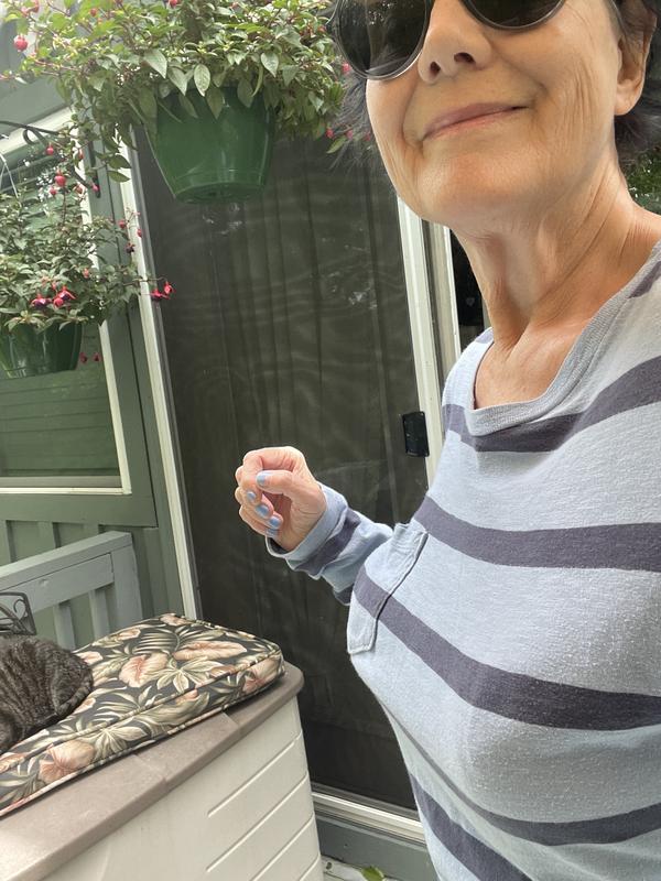 My wonderful Bali Flower bra which makes me feel a millions dollars !