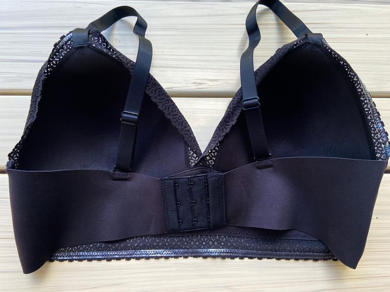 Front and back of bra