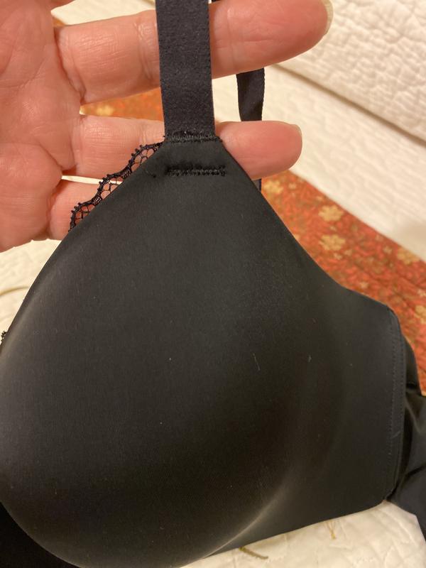 Lift in cup, coverage, comfortable straps