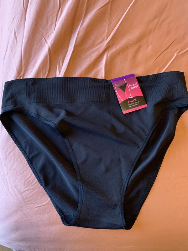 Hanes Seamless High Leg Bikinis