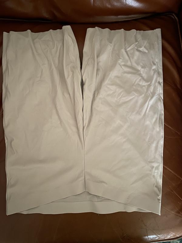 The back sits lower than the front