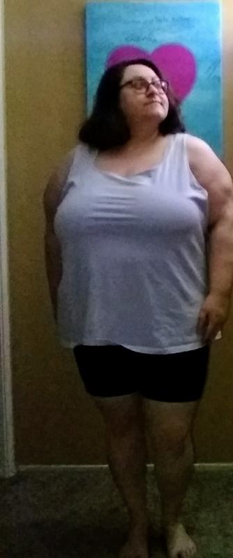 Front view of sporty shorts