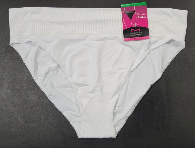 Maidenform Pure Comfort® Feel Good Seamless Bikini Underwear - Black, M -  Kroger