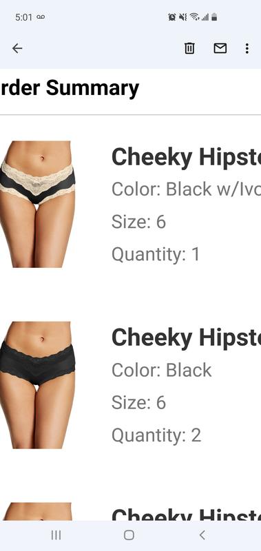 these are the ones I ordered