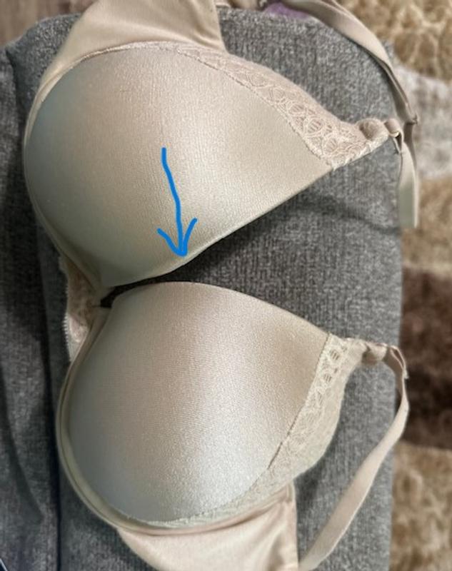 necklike cup tilted outwards