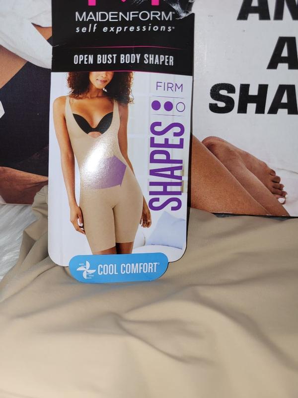 Maidenform Open Bust Body Shaper Cool Comfort