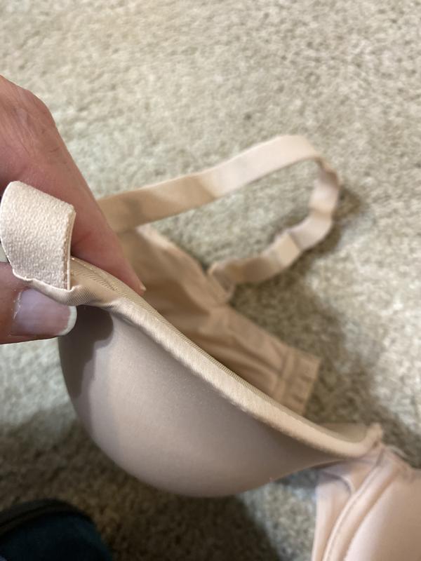 Top of bra cup rolling out