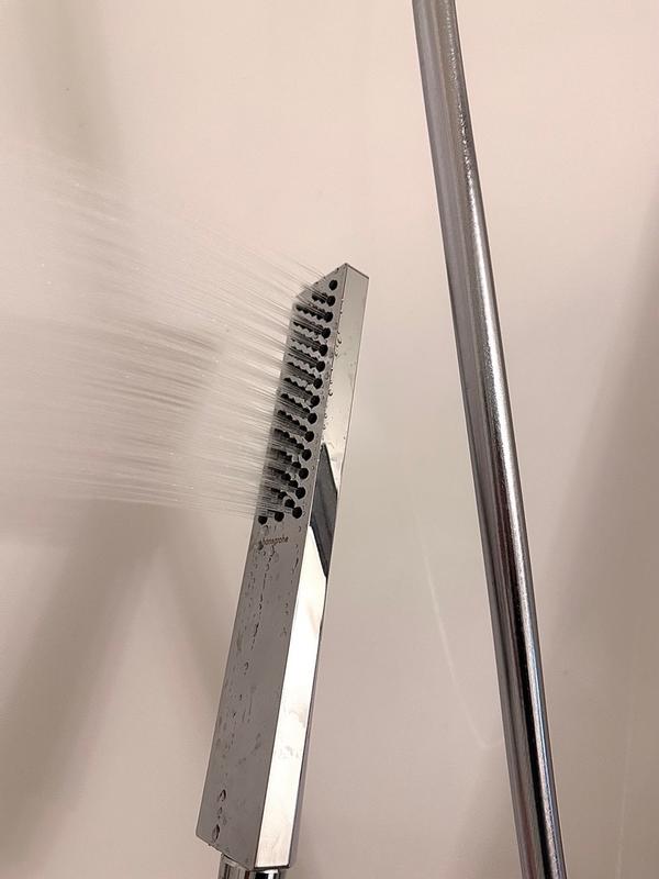 hansgrohe Wallbar Sets: Pulsify E, Wallbar Set 100 1-Jet 24