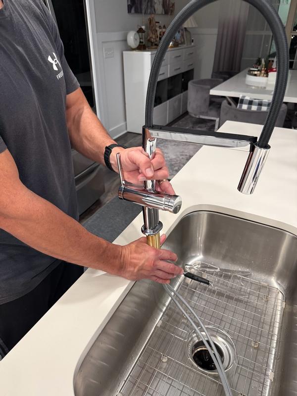 hansgrohe Kitchen faucets: Talis N, Semi-Pro PowderSpray 3-Jet