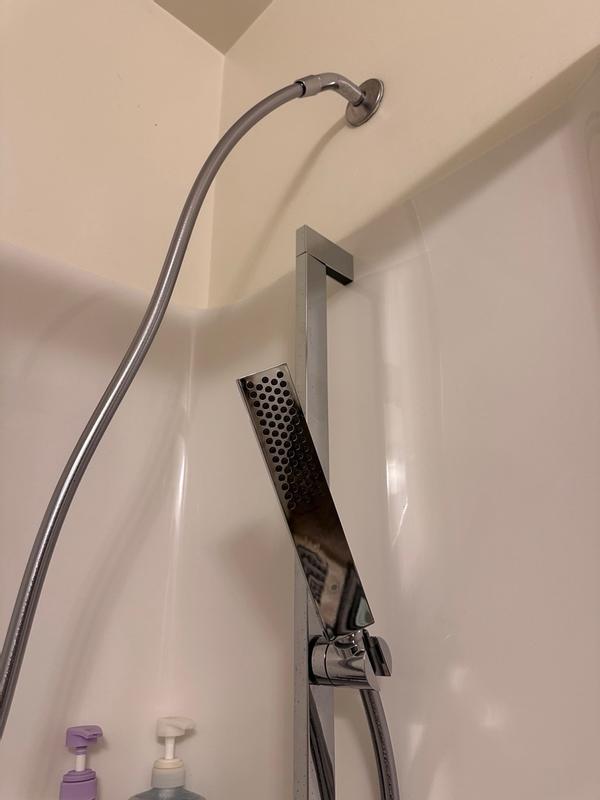 hansgrohe Wallbar Sets: Pulsify E, Wallbar Set 100 1-Jet 24