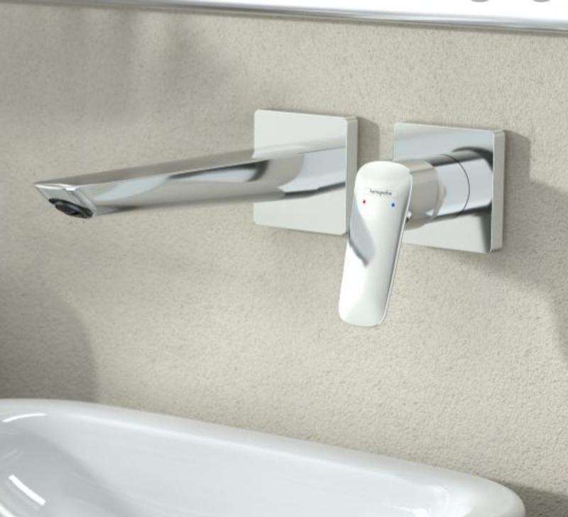 hansgrohe Hand sink faucets: Logis, Wall-Mounted Single-Handle