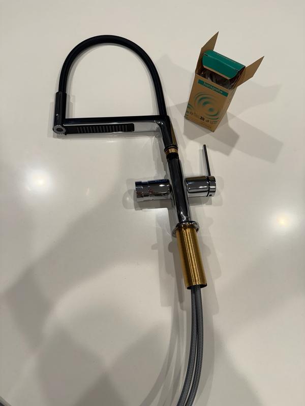 hansgrohe Kitchen faucets: Talis N, Semi-Pro PowderSpray 3-Jet