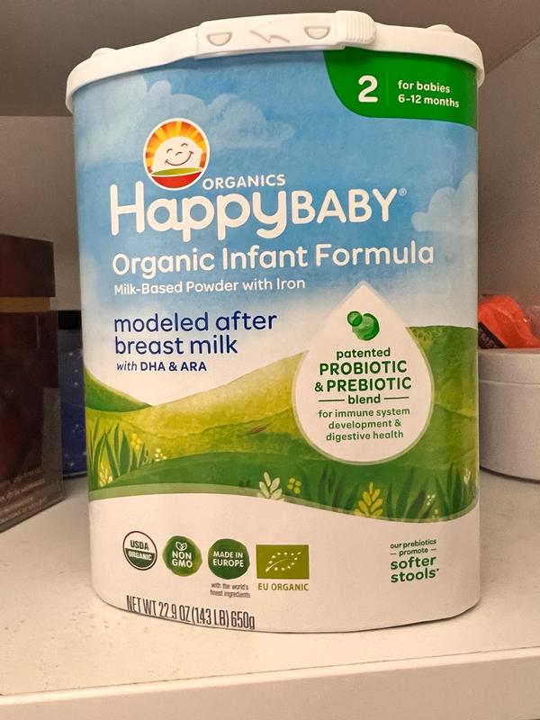 Happy Baby Organic Infant Formula Stage 2