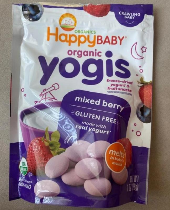 Organic Mixed Berry Yogis | Happy Baby Organics