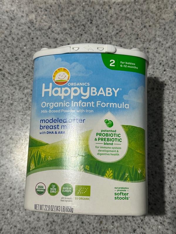 HAPPY BABY ORGANIC STAGE INFANT FORMULA Meijer
