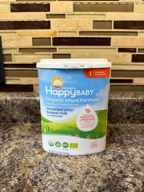 Baby Formula Modeled After Breastmilk | Happy Baby Organics