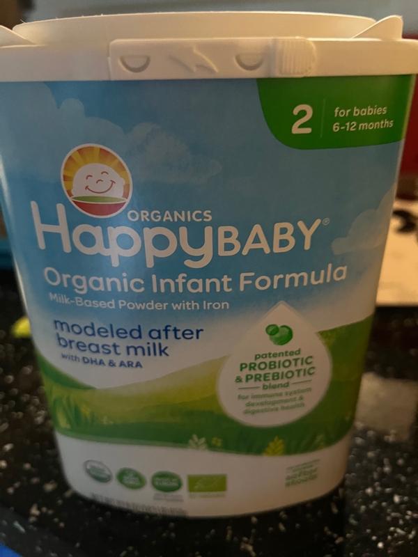 Happy Baby Organic Infant Formula Stage 2