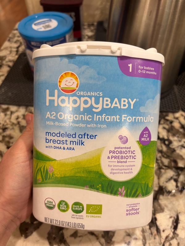 Happy Baby Organic Infant Formula Stage 1 A2