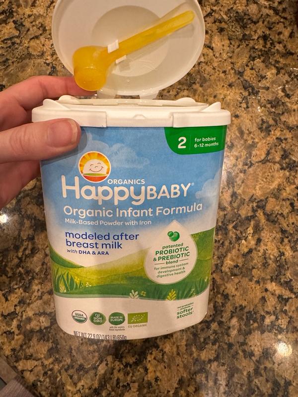 Happy Baby Organic Infant Formula Stage 2