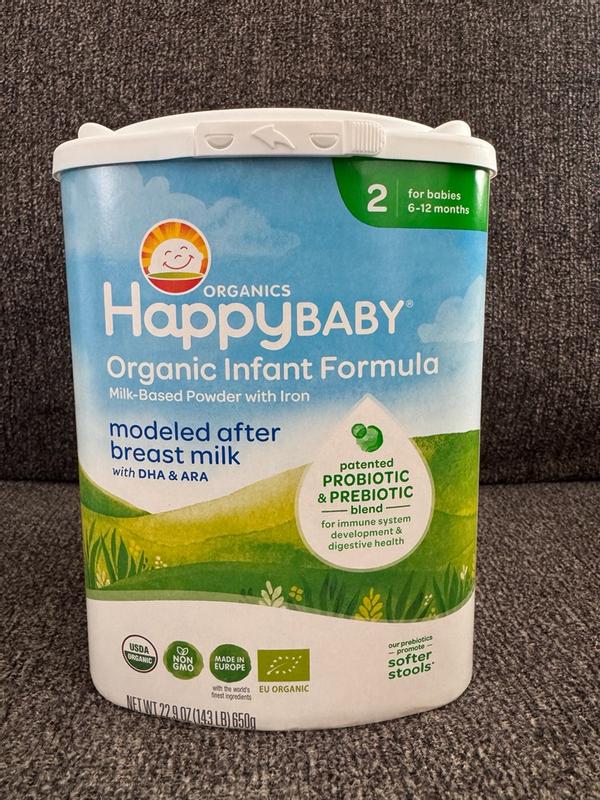 Happy Baby Organic Infant Formula Stage 2