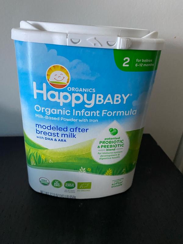 Happy Baby Organic Infant Formula Stage 2