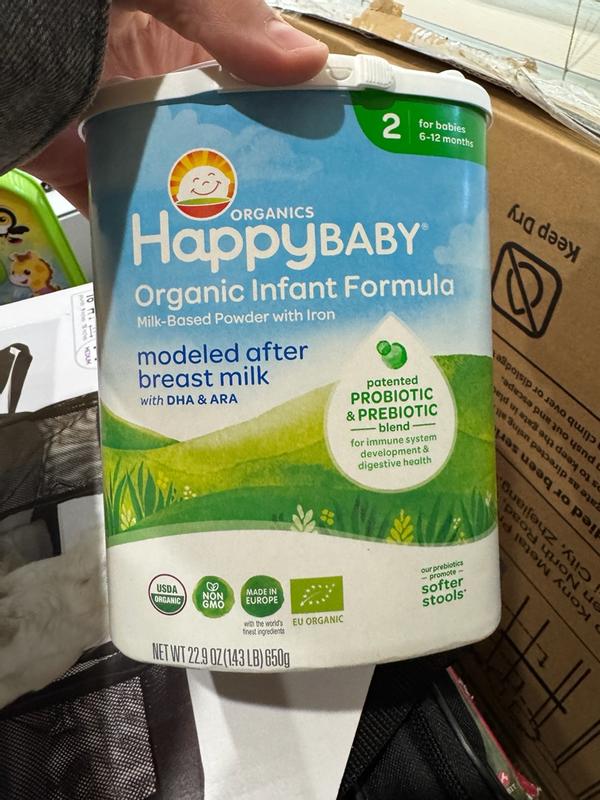 Happy Baby Organic Infant Formula Stage 1 A2