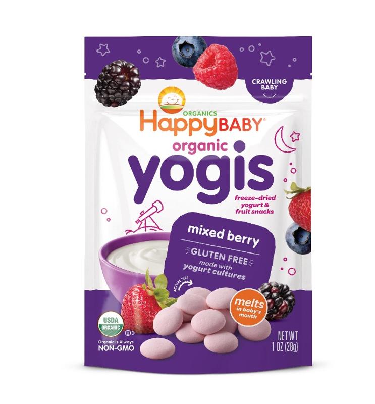 Organic Mixed Berry Yogis | Happy Baby Organics